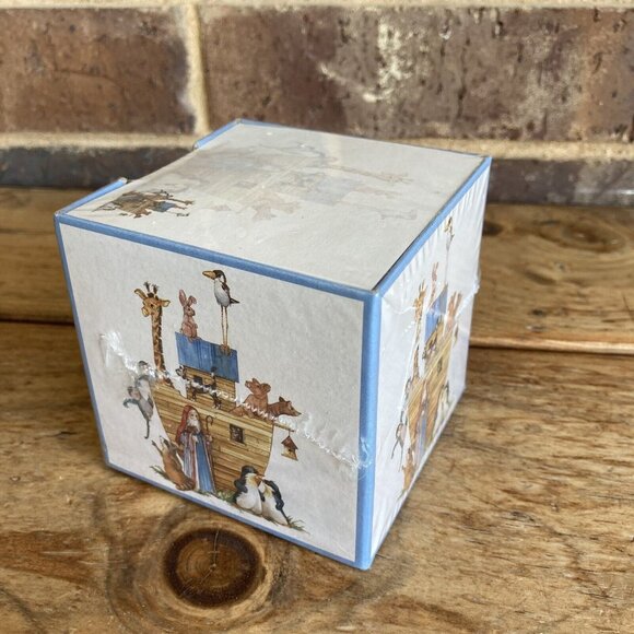 NEW Vintage Carolyn Shores Wright Noah’s Ark Note Cube 600 sheets sealed 3.25” - Picture 4 of 7
